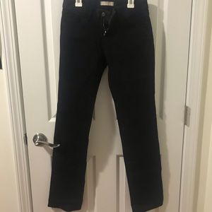 Uniqlo Black Straight Leg Jeans